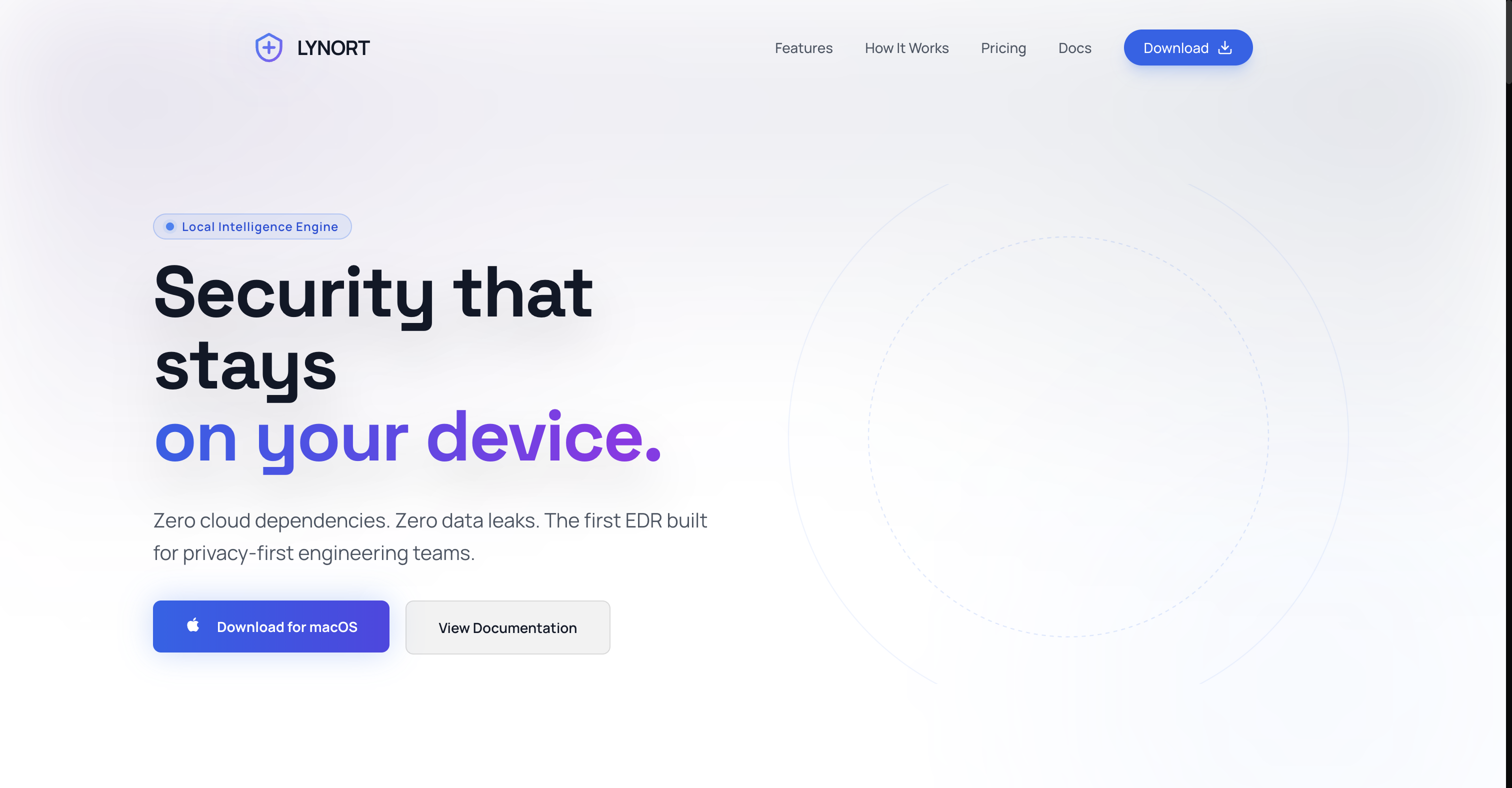 Lynort - Privacy-First On-Device EDR Platform